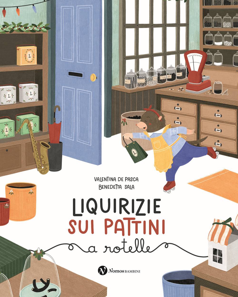 Liquirizie sui pattini a rotelle Liquirizie sui pattini a rotelle